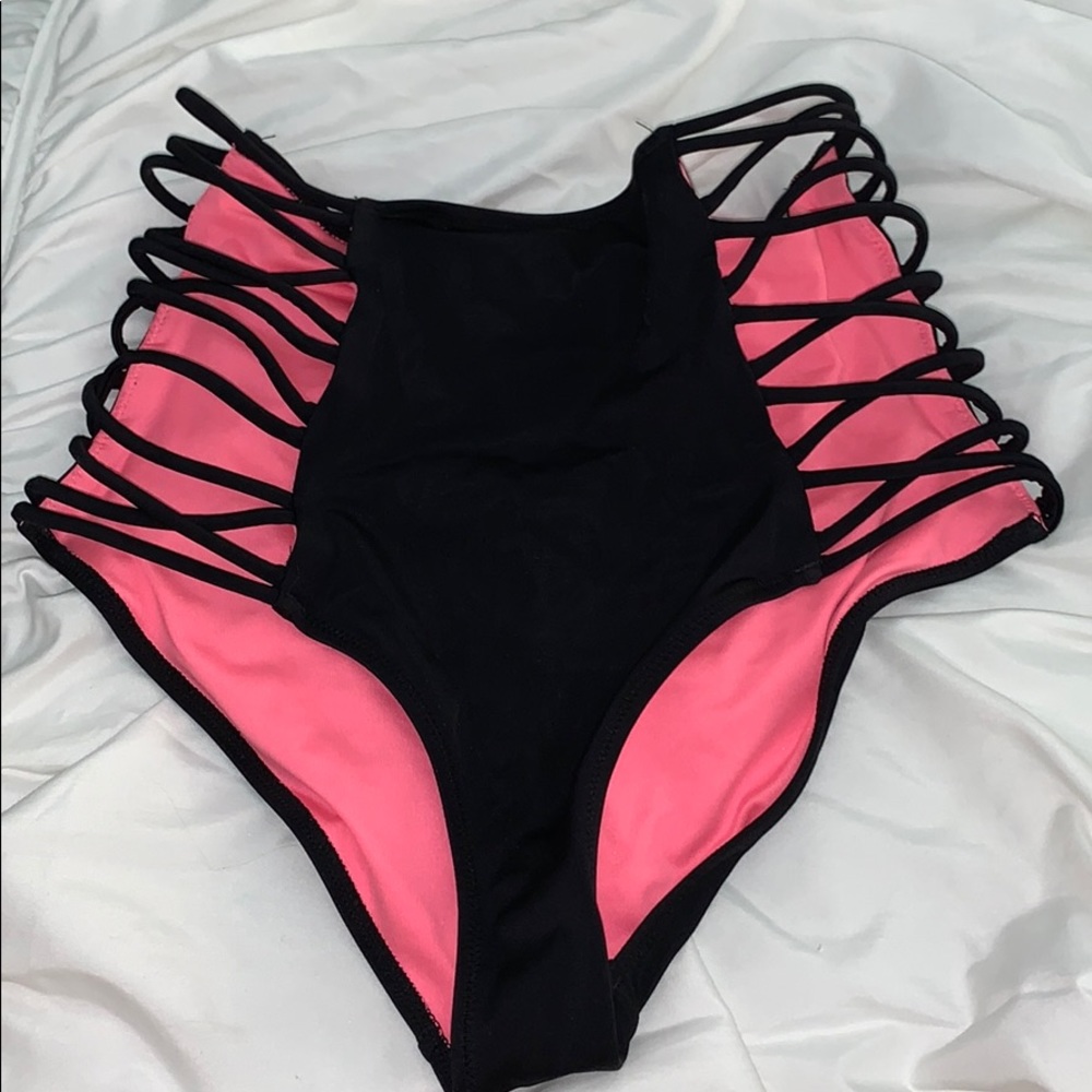 high waisted PINK bottoms